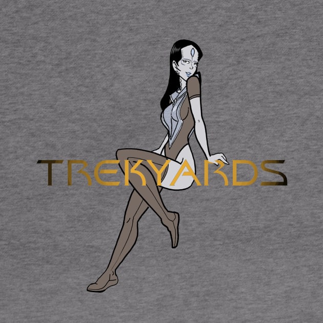 Trekyards Cardassian Pin-Up shirt by Trekyards